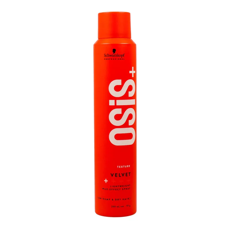 Spray ceară efect texturare, Schwarzkopf Professional, Osis+ Velvet, fixare flexibilă, 200ml — preț și oferte