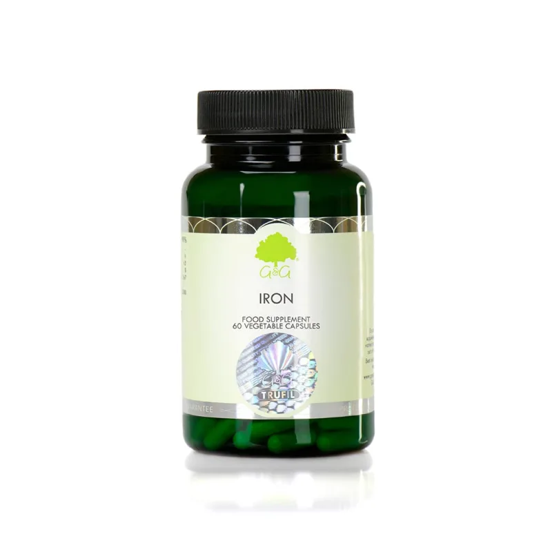 Fier 20 mg, 60 capsule G&G Vitamins — preț și oferte
