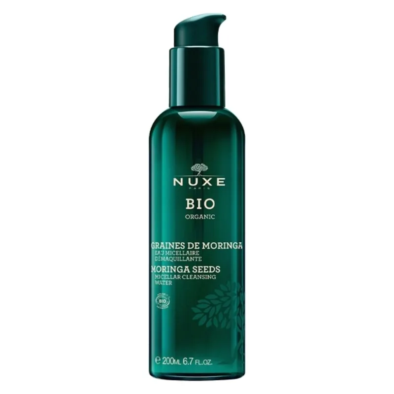 Apă micelară, NUXE, Bio Organic, semințe de moringa, 200 ml — preț și oferte