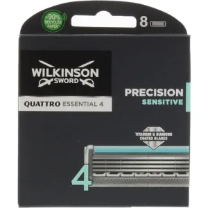 Lame de ras, Wilkinson Sword, Quattro Titanium, 8 bucăți