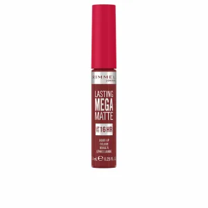 Ruj lichid, Rimmel London, Mega Matte, 930 Ruby Passion, 7.4 ml