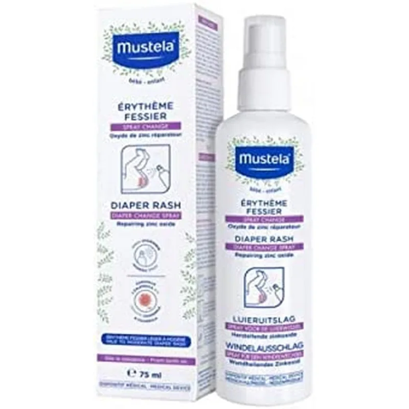 Spray anti-roșeață, Mustela, bebeluși, 75 ml Presence Light — preț și oferte