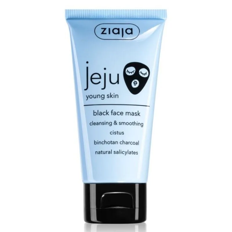 Ziaja Jeju Blue, Masca pentru fata cu carbune, 50 ml — preț și oferte
