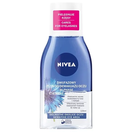 Demachiant ochi, Nivea, 125 ml, formulă bifazică — preț și oferte