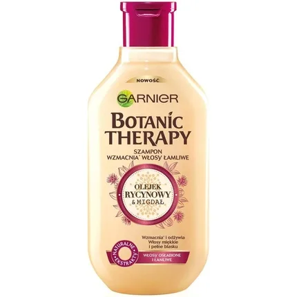 Șampon, Garnier, Botanic Therapy, ulei de ricin și migdale, 400 ml — preț și oferte
