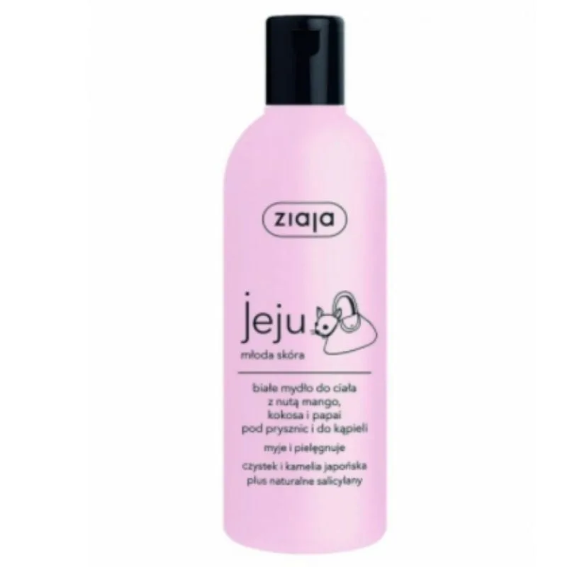 Gel pentru baie si dus Jeju Pink, 300 ml, Ziaja — preț și oferte