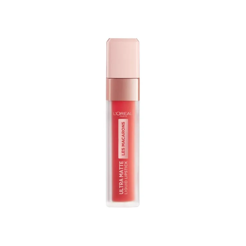 Ruj lichid Mat, L'Oreal Paris, Les Macarons, 824 Guava Gush, roz L'Oréal — preț și oferte