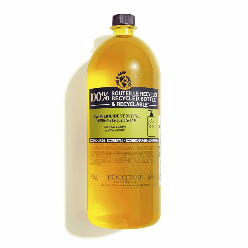 Săpun lichid, L'Occitane, Verbina, 500 ml, eco refill — preț și oferte