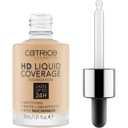 Fond de ten, Catrice, HD Liquid Coverage, 036 Alună Bej, 30ml — preț și oferte