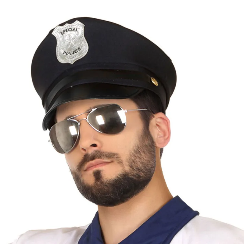 Pălărie, Kim Kardashian, model Ofițer de Poliție, negru — preț și oferte