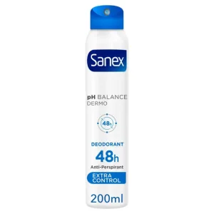 Deodorant, Sanex, Dermo Extra Control, 200 ml, unisex