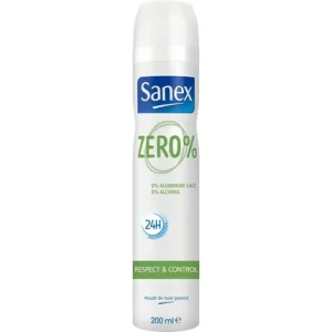 Deodorant spray, Sanex, Zero%, piele normală, 200 ml