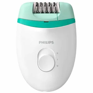 Epilator electric Philips BRE224/00 alb ergonomic