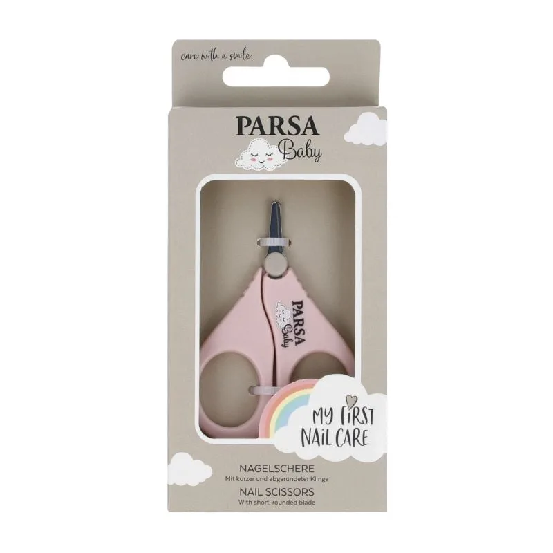 Foarfeca de unghii bebelusi Baby, roz, 1 bucata, Parsa — preț și oferte