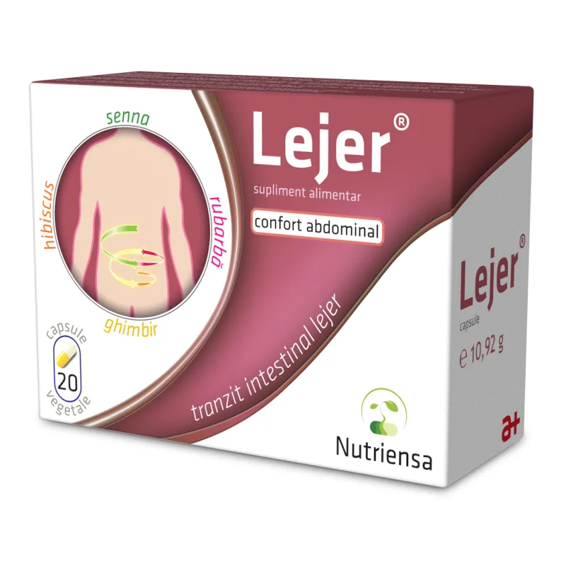 Lejer, 20 capsule, Antibiotice SA — preț și oferte