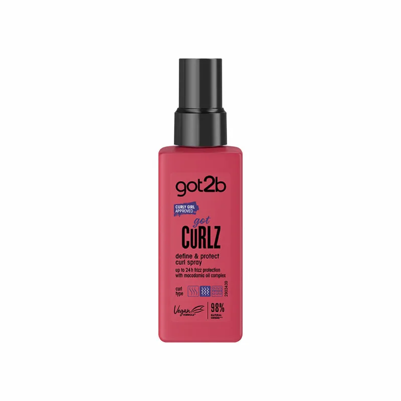 Spray definire bucle, Got2b, Got Curlz, 150 ml, vegan — preț și oferte
