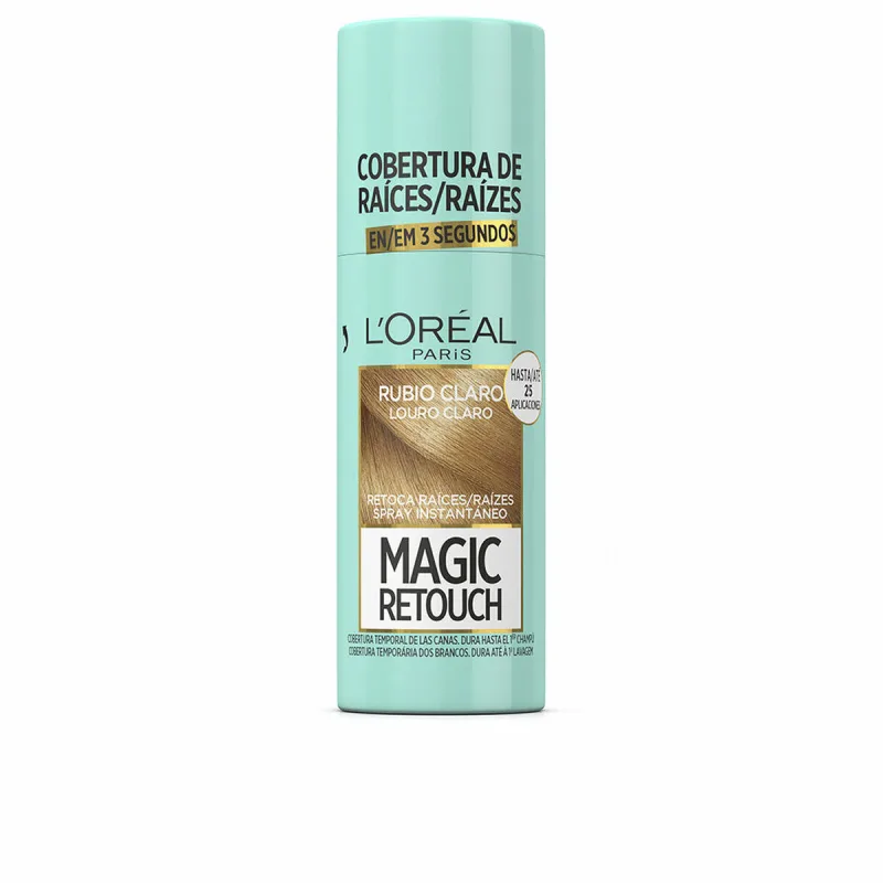 Spray corector rădăcini, L'Oréal Paris, Magic Retouch Șaten Deschis, 75 ml — preț și oferte