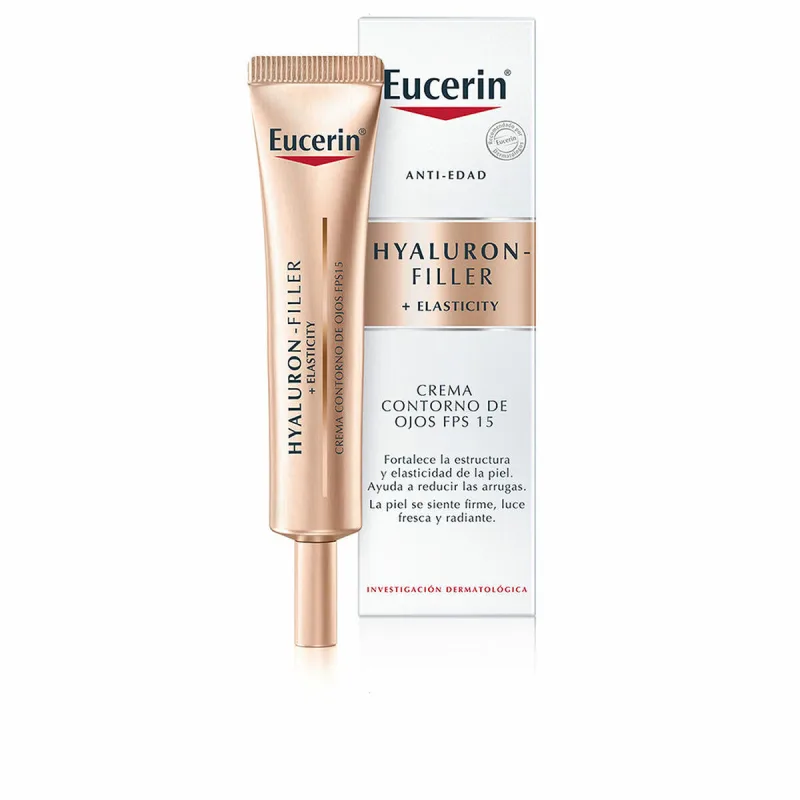 Contur de ochi, Eucerin, Hyaluron Filler, SPF 15, unisex — preț și oferte