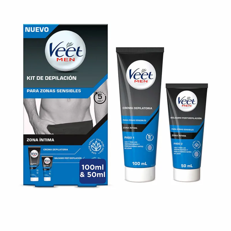 Set depilare, Veet, Men, Crema si Tratament post-epilare, 2 piese — preț și oferte