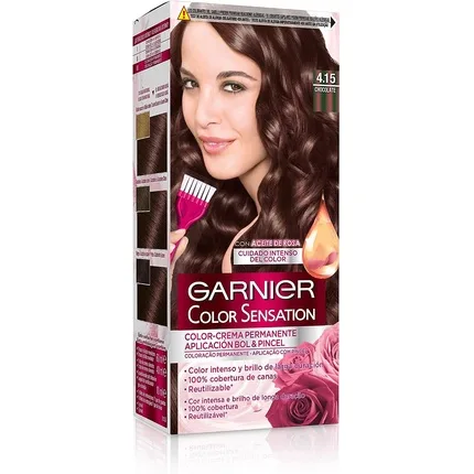 Vopsea de păr, Garnier, Color Sensation, chocolate, 110 gr — preț și oferte
