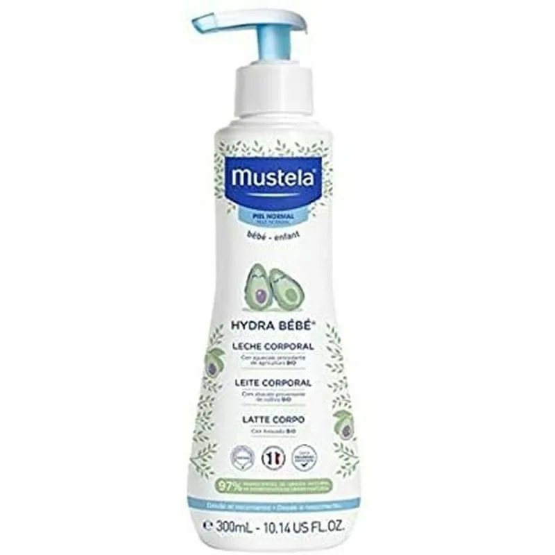 Cremă de corp, Mustela, Hydra Bebe, avocado, 300 ml Crema — preț și oferte