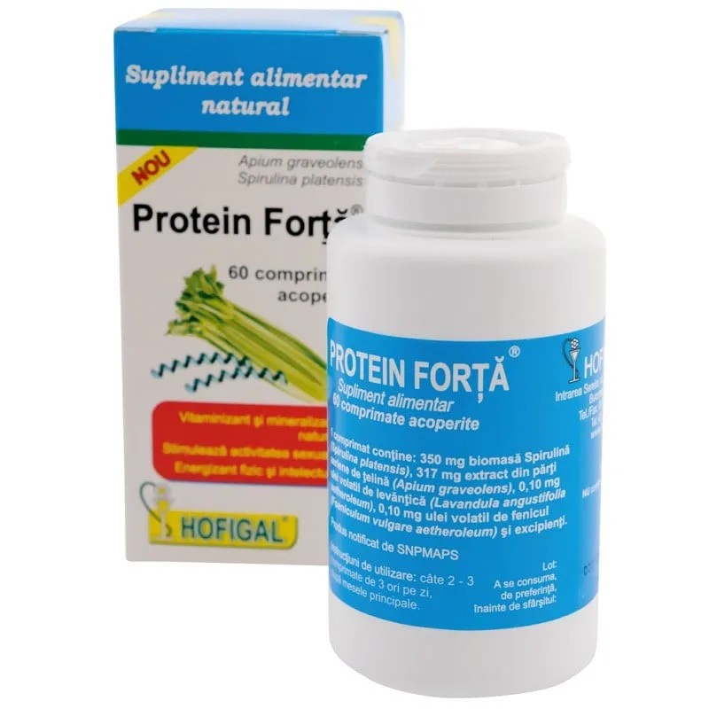 Protein Forta, 60 comprimate, Hofigal — preț și oferte