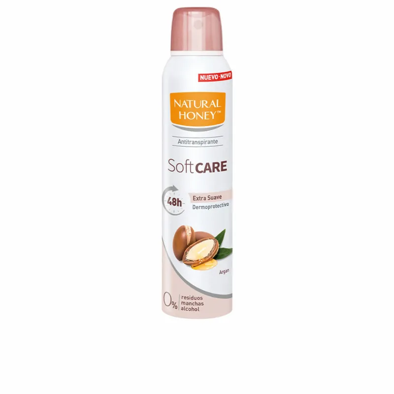 Spray Deodorant, Natural Honey, Soft Care, 200 ml Brandcare Est 2014, S.L — preț și oferte