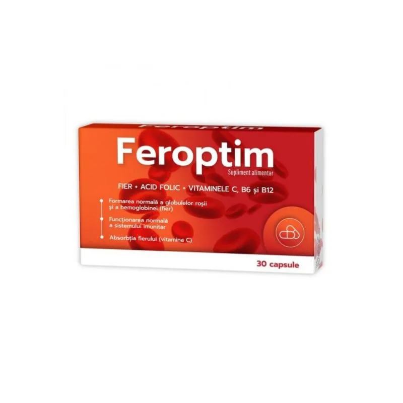 Feroptim, 30 capsule, Zdrovit — preț și oferte