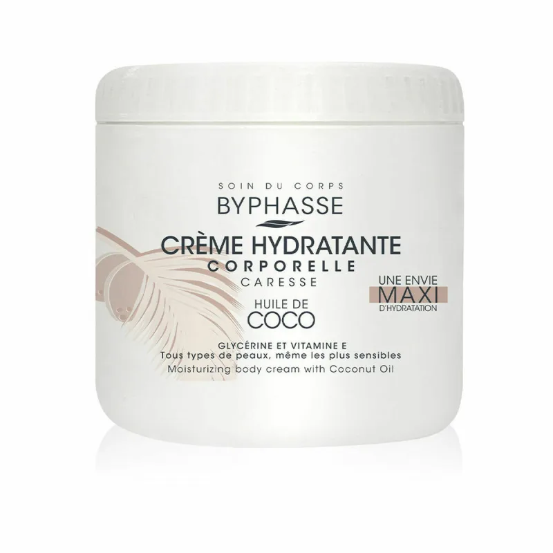Cremă pentru corp, Byphasse, Coconut Oil, 500 ml, alb Crema — preț și oferte