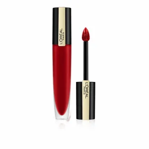 Ruj Lichid, L'Oréal Paris, Rouge Signature, culoare roșu aprins