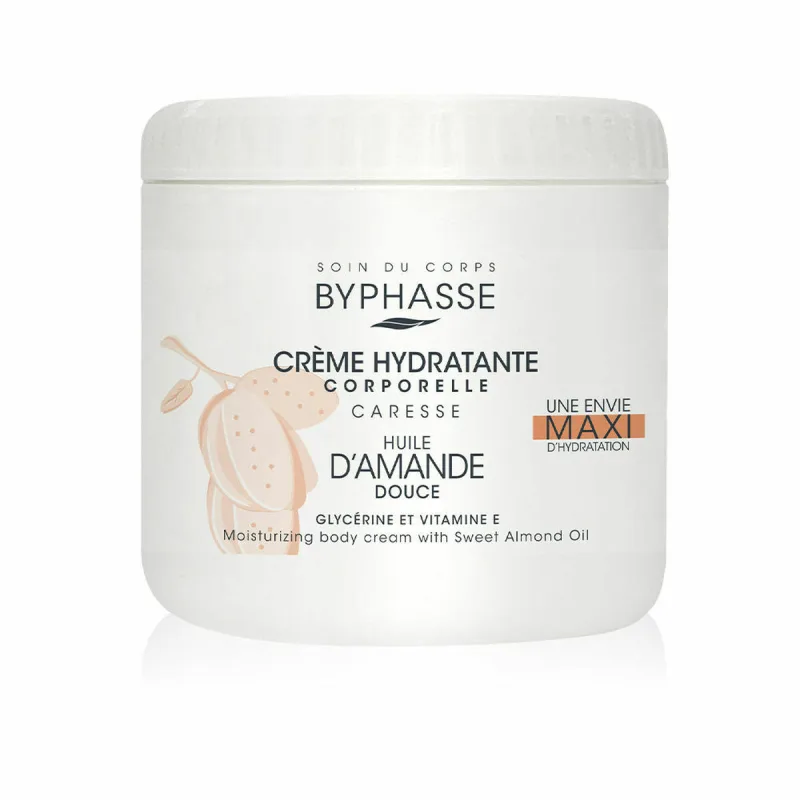 Cremă hidratantă corp, Byphasse, migdale dulci, 500 ml — preț și oferte