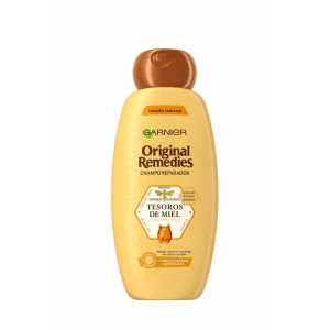 Cremă de fixare păr, Garnier, Tesoros de Miel, 600 ml, alb