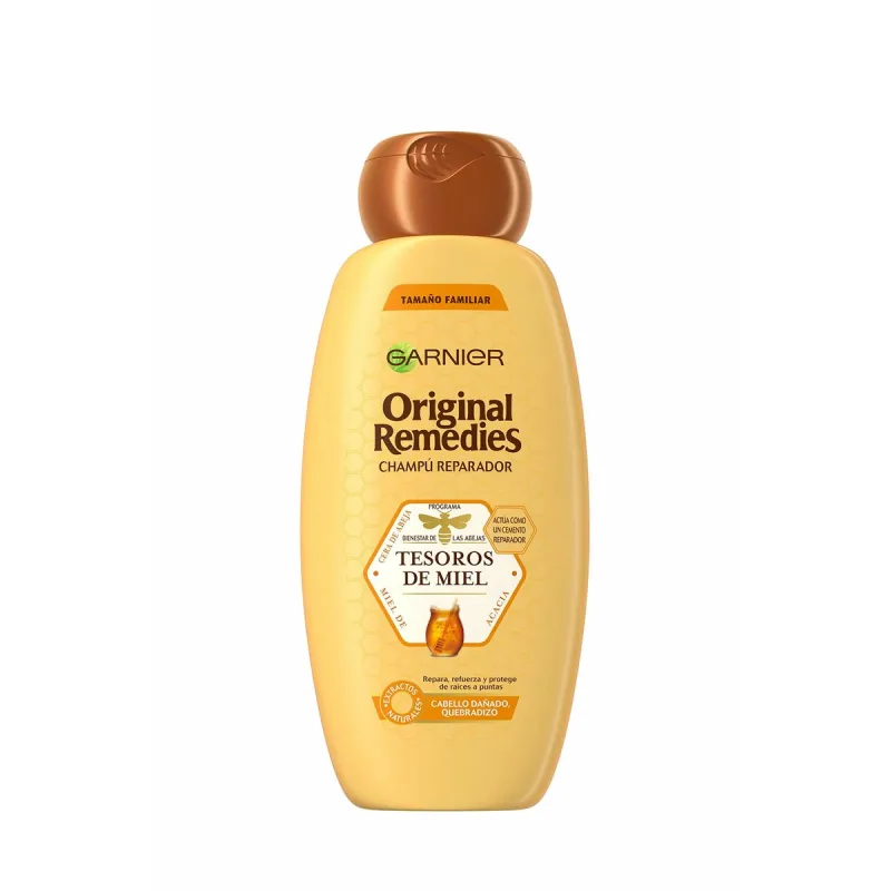 Cremă de fixare păr, Garnier, Tesoros de Miel, 600 ml, alb Crema — preț și oferte