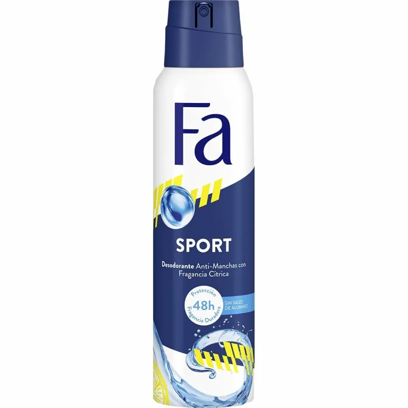 Deodorant spray, Fa, Sport, anti-pete, 150 ml — preț și oferte