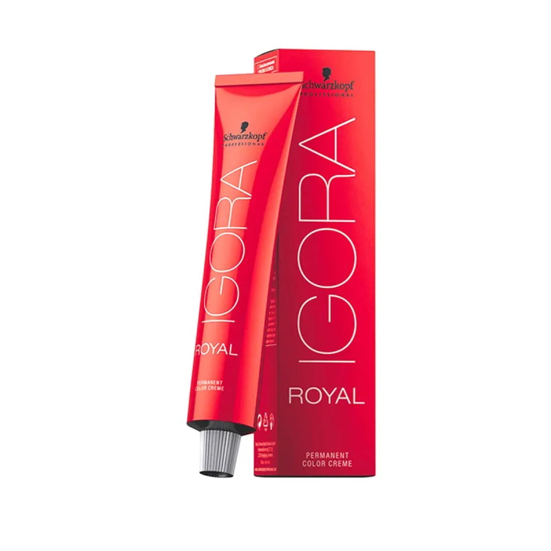 Vopsea permanentă, Schwarzkopf, Igora Royal 6-77, castaniu intens — preț și oferte