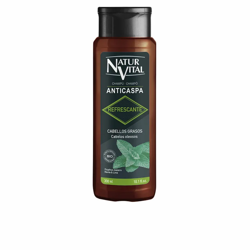 Șampon anti-mătreață Naturvital Refreshing, 300 ml — preț și oferte