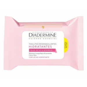 Șervețele demachiante, Diadermine, Toallitas, hidratante (25 bucăți)