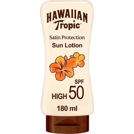 Loțiune solară, Hawaiian Tropic, Satin Protection Ultra Radiance, SPF 50, 180 ml — preț și oferte