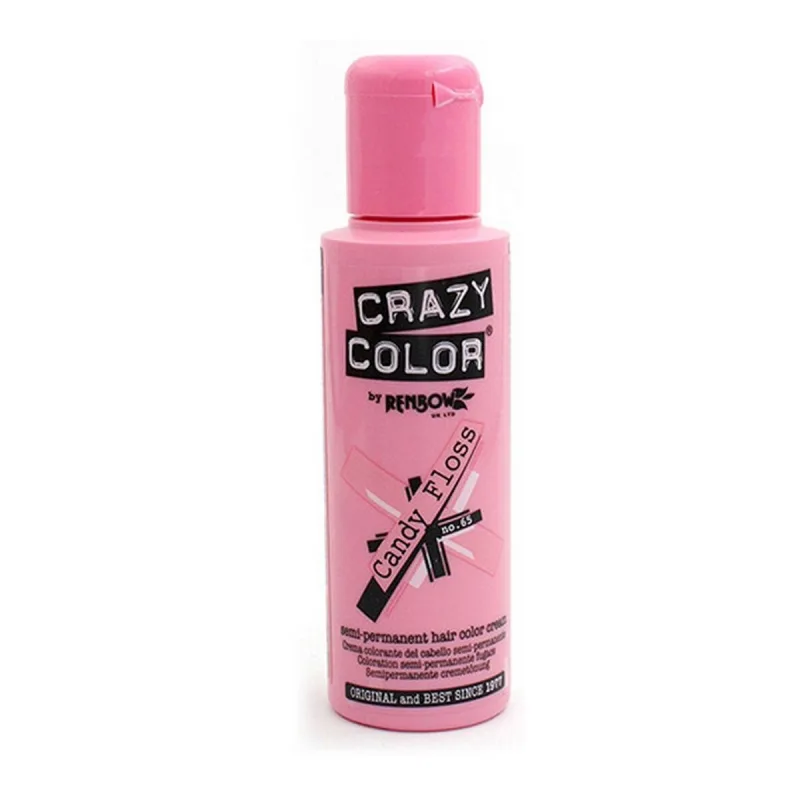 Vopsea de păr, Crazy Color, 65 Candy Flos, roz, 100 ml — preț și oferte