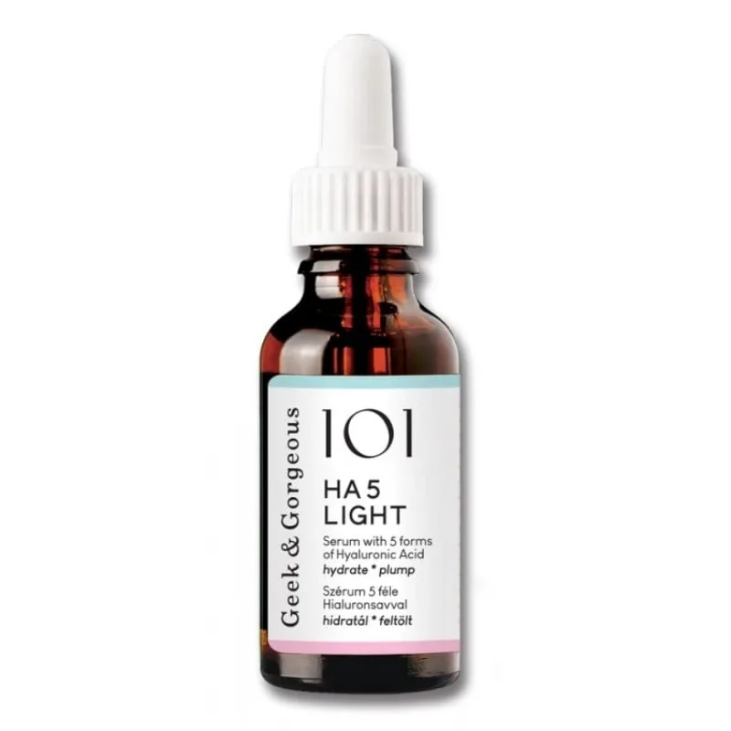 Ser pentru ten gras si mixt HA 5 Light, 30 ml, Geek & Gorgeous — preț și oferte