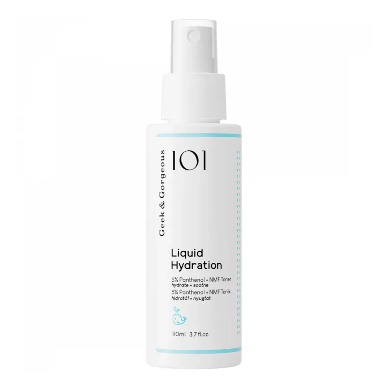 Toner facial hidratant Liquid Hydration, 110 ml, Geek & Gorgeous — preț și oferte