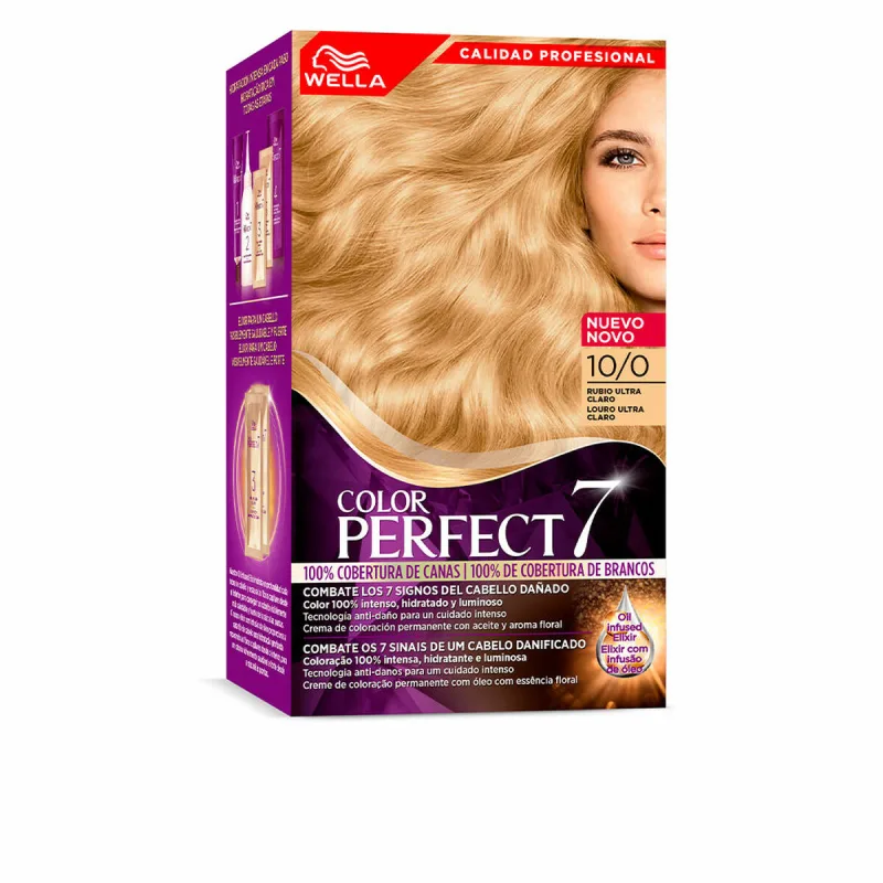 Vopsea Permanentă, Wella, Color Perfect, blond deschis, 60 ml — preț și oferte