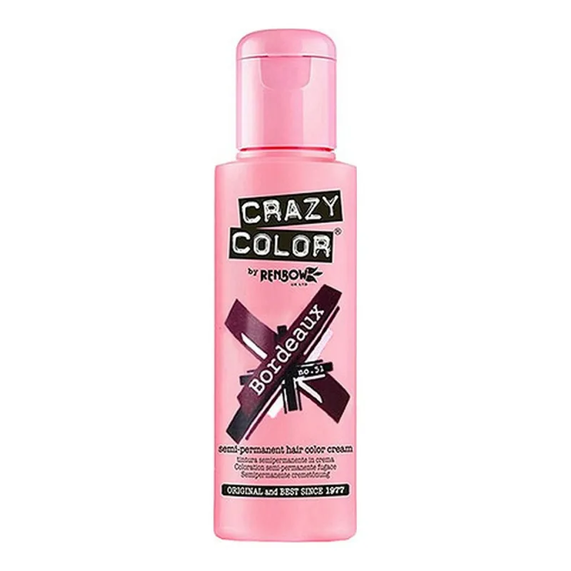 Vopsea păr Crazy Color, Bordeaux, 100 ml — preț și oferte