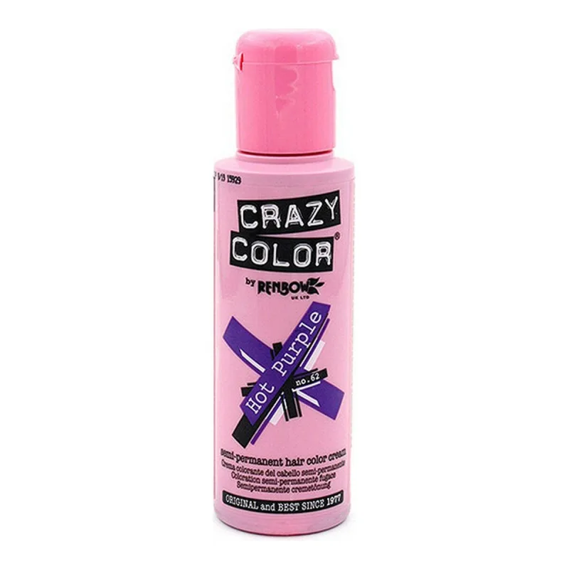 Vopsea permanentă, Renbow, Crazy Color, 100 ml, mov intens — preț și oferte