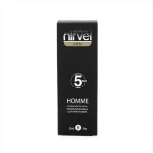 Vopsea cremă păr, Nirvel, CT6, 30 ml, maro închis