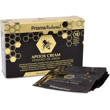 Cremă plic, Prisma Natural, Apitox, 10 plicuri x 4 ml, pentru dureri articulare Crema — preț și oferte
