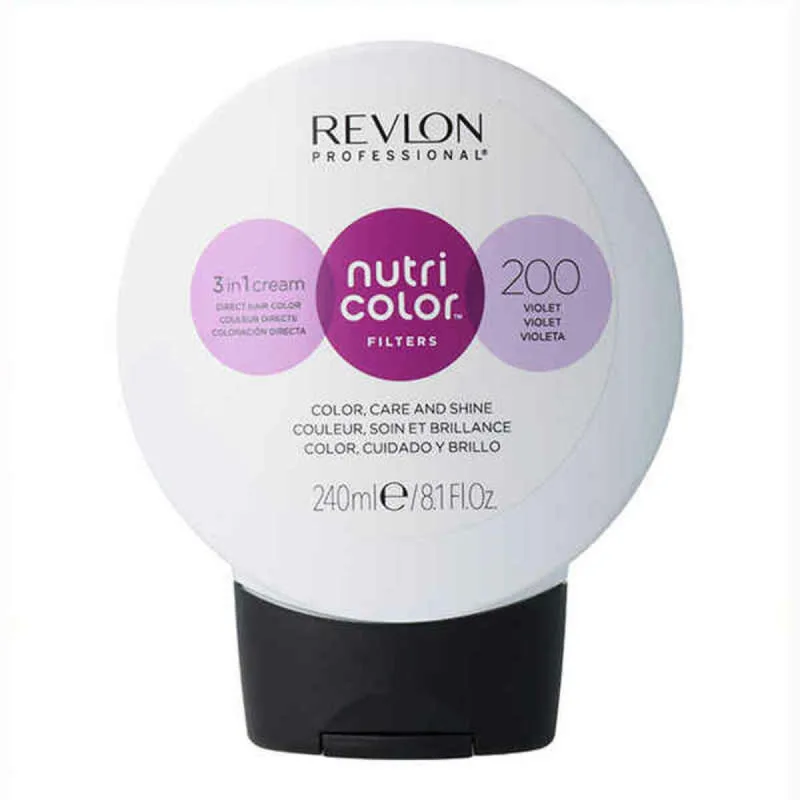 Vopsea de păr permanentă, Revlon, Nutri Color, violet, 240 ml — preț și oferte