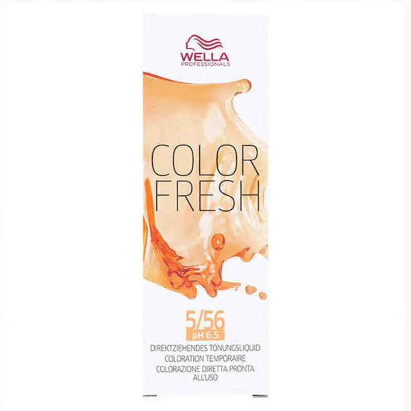 Vopsea păr semi-permanentă, Wella, Color Fresh 5/56, 75 ml — preț și oferte