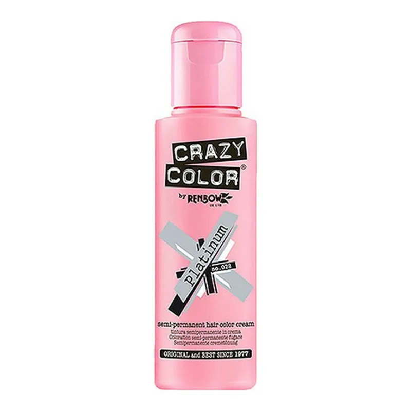 Vopsea semi-permanentă păr Crazy Color Platinium, 100 ml — preț și oferte
