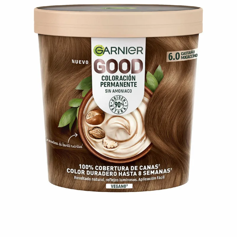 Vopsea permanentă păr, Garnier, Mocaccino Maro, 6.0 — preț și oferte